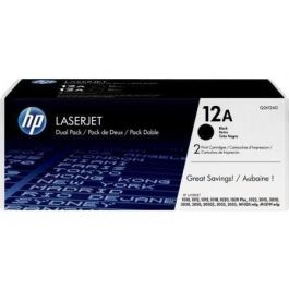 HP Cartucho de tóner negro Q2612AD para HP LaserJet - Paquete de 2 Precio: 201.50000046. SKU: S8410061