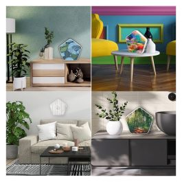 Olympia Sound of Nature Box - Caja de Sonidos de la Naturaleza, 4 Modos de Sonido, Color Blanco, 135x130x30 mm