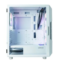 Zalman I3 NEO WHITE Carcasa PC Midi Tower Blanco, ATX, mATX, Mini-ITX, Ventiladores Frontales 3x120mm, Trasero 1x120mm, USB 3.0