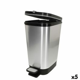 Cubo de basura Curver Gris Plástico 6 L (5 Unidades) Precio: 61.58999946. SKU: B1F49BH4VW