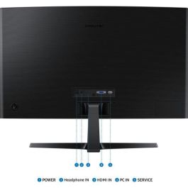 Samsung S24D366GAU Essential S3 Monitor Curvo 24" Full HD (1920x1080) 100Hz 4ms VA Panel Negro 1800R Gaming Samsung S24D366GAU Essential S3 Monitor Curvo 24" Full HD (1920x1080) 100Hz 4ms VA Panel Negro 1800R Gaming