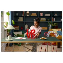 LEGO 31214 Art LOVE Set de Construcción para Adultos - Decoración y Regalo para Parejas