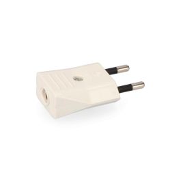 Edm Clavija bipolar 10A 250V 4mm blanca