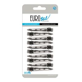 EuroStil 10 Pinzas Metal Grande para Peluquería Precio: 1.5900005. SKU: SBL-11479
