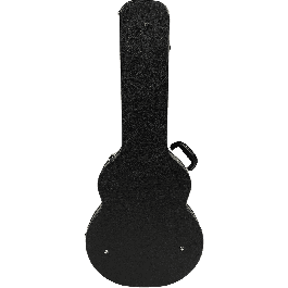 TOBAGO Estuche Rígido para Guitarra Acústica Jumbo, Piel Sintética Negro, Protección Profesional