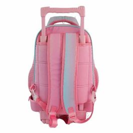 Mochila trolley fjo compacto doble cuerpo gran capacidad blin blin gradient pink. 44 x 34 x 24 cm.