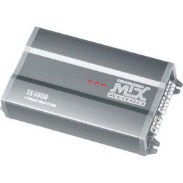 MTX TX480D 12V 4 canales Clase-D 4x80W RMS Amplificador de aluminio