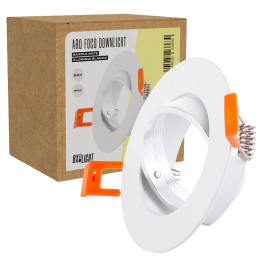 BX3 Light Aro Basculante para Foco Downlight Empotrable, 93 mm, Aluminio, Blanco, BX3-ARO-1004 Precio: 3.0976. SKU: B19VE29YBR