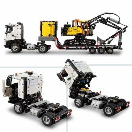 LEGO Technic 42175 Camión Volvo FMX y Excavadora Eléctrica EC230 - Set de vehículos