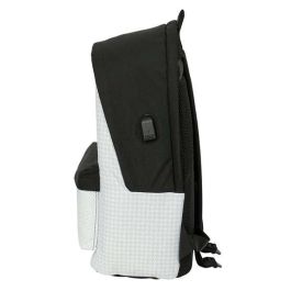 Mochila Safta Doble Para Portatil 15,6-' + Usb Real Madrid 1 Equipacion 24-25 440x310x180 mm Mochila Safta Doble Para Portatil 15,6-' + Usb Real Madrid 1 Equipacion 24-25 440x310x180 mm