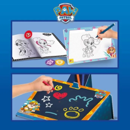 Lisciani Giochi Mochila para colorear y escuela de dibujo Paw Patrol LIS8008324103324