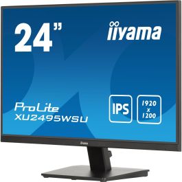 IIYAMA XU2495WSU-B7 Monitor 24" IPS Full HD (1920x1200) 16:10, HDMI, DP, USB-C, 4ms, Altavoces, Negro