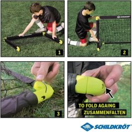 Schildkrot Portería de fútbol plegable SCH4000885709872
