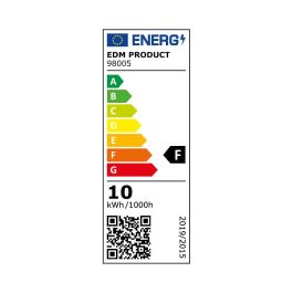 Edm Bombilla Dicroica LED GU10 10W 932lm 4000K Luz Día 120° Equivalente 68W
