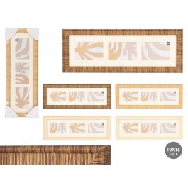 Marco Rayado 3 Fotos Horizontal Surtidos Giftdecor 60X22CM (12 Unidades) Precio: 65.94999972. SKU: B1JEYEPMY2