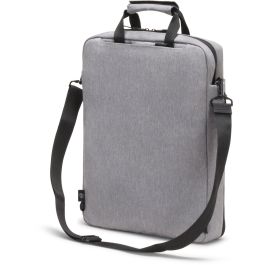 DICOTA Eco MOTION Tote Bag para Portátiles 13-15.6" Gris Claro de Poliéster Reciclado con Compartimento para Tablet y Asa