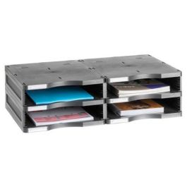 Archivo 2000 Módulo Archivodoc 4 Huecos Estandar Para Formato Din A4 360x600x165 mm Negro Precio: 32.49999984. SKU: S8401257
