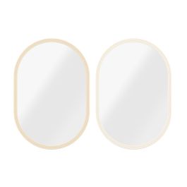 DKD Home Decor Espejo Scandi Beige Natural de Ps y Cristal 95.5 x 65.5 cm (4 Unidades) con Marco 3x3 cm Precio: 149.49999999. SKU: B1F5J4HLT6