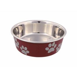 Comedero para Perro Trixie Acero Inoxidable Ø 12 cm 300 ml