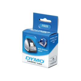 Dymo 11353 Etiquetas De Transferencia Termica Label Writer, Negra Sobre Fondo Blanco, 13x25 mm, Multiusos Autoadhesivas, Rollo 1.000 Ud. Precio: 10.58999986. SKU: B1J2G8G72P