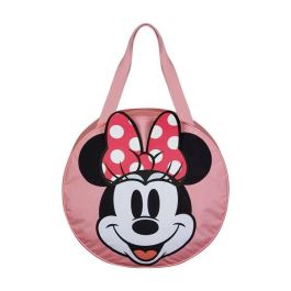 Karactermania Bolsa de Playa Jumbo Minnie Mouse Face, Poliéster, Multicolor, 53 x 16 x 50 cm