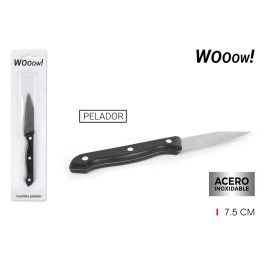 Wooow Cuchillo Pelador de Cocina 7,5 cm - Acero Inoxidable y Mango Ergonómico para Pelar Frutas y Verduras (36 Unidades) Precio: 25.4999998. SKU: B17P8Z9M7N