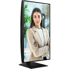 AOC Q27P4U Monitor de 27" Wide Quad HD 2560x1440 4ms 120Hz IPS con 2xHDMI, DP y USB Lift Negro
