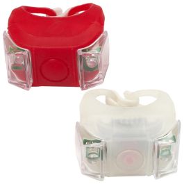 Be Mix Velo Luces Led Delantera Y Trasera para Bicicleta y Patinete con 3 Modos de Luz, Resistentes a Salpicaduras