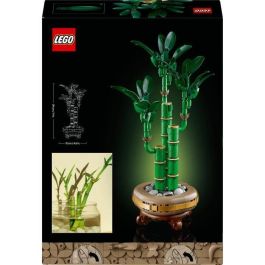 LEGO 10344 Botanical Bambú de la Suerte Kit de Construcción para Adultos con Maceta y Guijarros, Planta Decorativa que Atrae Buena Fortuna