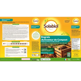 Solabiol SOACTI900 Activador de compost - 900 G