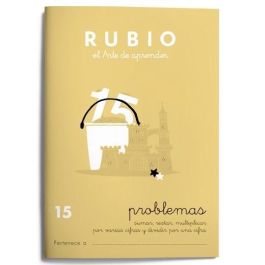 Rubio Cuaderno de Problemas Nº 15 - Matemáticas con Sumas, Restas, Multiplicaciones y Divisiones (10 Unidades) (10 Unidades) Precio: 10.50000016. SKU: B1GTWRS4E9