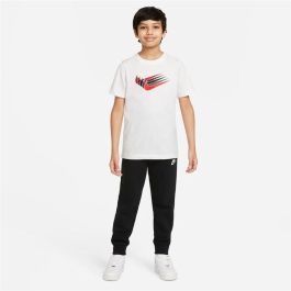 Camiseta de Manga Corta Infantil Nike DO1824-100 Blanco
