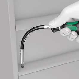 Wera 05134013001 Kraftform Kompakt F1 Fensterbau. Juego 36 destornilladores puntas Hexagonal Phillips Torx, 17.4cm con portabits