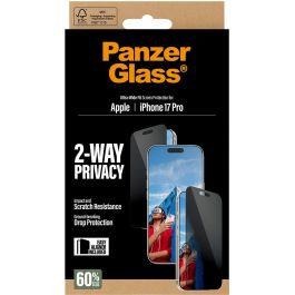 PanzerGlass Protector de Pantalla 2-Way Privacy para iPhone 17 Pro/UWF