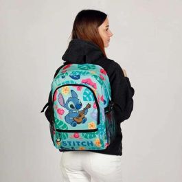 Karactermania Mochila Fight Fan 2.2 Lilo y Stitch Guitar Verde 31 x18 x44 cm Ripstop