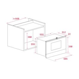Microondas Teka ML 8220 BIS Gris 1200 W 22 L Microondas Teka ML 8220 BIS Gris 1200 W 22 L