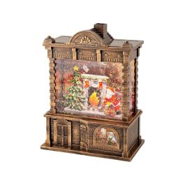 Lumineo Girador de Agua Santa Claus con Música y Nieve LED Cálida 16,5x9,5x21,7 cm Interior a Pilas/Transformador Precio: 46.88999986. SKU: B1AXMK933N