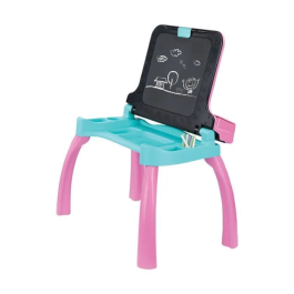 Vtech 3417765849558 Escritorio Mágico Interactivo y Musical 6 en 1 Rosa Idioma Francés