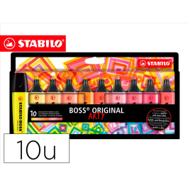 Stabilo Boss Original Arty Marcador Fluorescente C-Surtidos Cálidos Estuche 10 Ud Precio: 10.89. SKU: B17472V5XR
