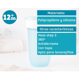 Vaso Step 3 300 mL Azul