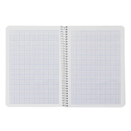 Liderpapel Cuaderno espiral Din A5 Smart tapa blanda 80 hojas 75gr rayado nº46 colores surtidos