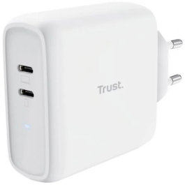 Trust 25381 Cargador de Pared Maxo 65W 2P/2xUSB Tipo-C con Carga Rápida USB PD 3.0 + PPS Precio: 30.50000052. SKU: B1KBB7LBZK