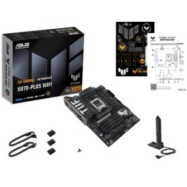 Asus TUF GAMING X870-PLUS WiFi AMD X870 Socket AM5 ATX - Placa Base con Wi-Fi 7, DDR5, USB4, 90MB1IU0-M0EAY0