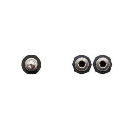 Nanocable 10.24.1200 Cable Estéreo Jack 3.5 Macho a 2x Jack 3.5 Hembra 15 cm Negro