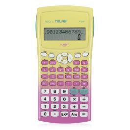 Milan M240 Calculadora científica 240 funciones 2 líneas 10+2 dígitos tapa translúcida rosa/amarillo Sunset Precio: 16.78999993. SKU: B12CYB9NEM
