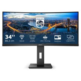 Philips Monitor 346B1C/00 34" (86,4cm) 3440x1440 UWQHD Curvo 100Hz USB-C Altavoces Negro
