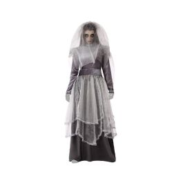 Disfraz para Adultos Gris Zombies (3 Piezas) XL
