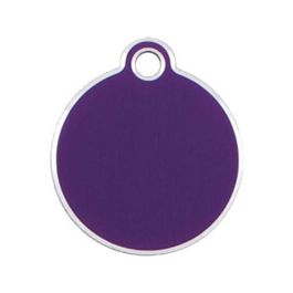 Placa identificativa para collar Imarc Circle Lila Precio: 6.95000042. SKU: B17K969AAX