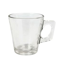 La Mediterranea Set 3 Tazas Espresso 85 cc Segre - 5.6 cm ancho x 6.5 cm alto x 7.5 cm largo (24 Cajas)