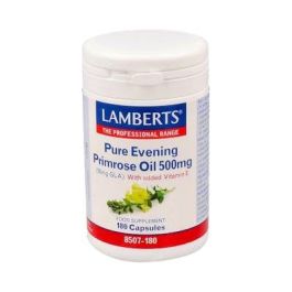 LAMBERTS Aceite De Primula 500 Mg 180 Cap. - Regulación Sistemas Nerviosos, Cardiovascular, Reproductor y Piel Precio: 31.5000004. SKU: B1B6PCARLC